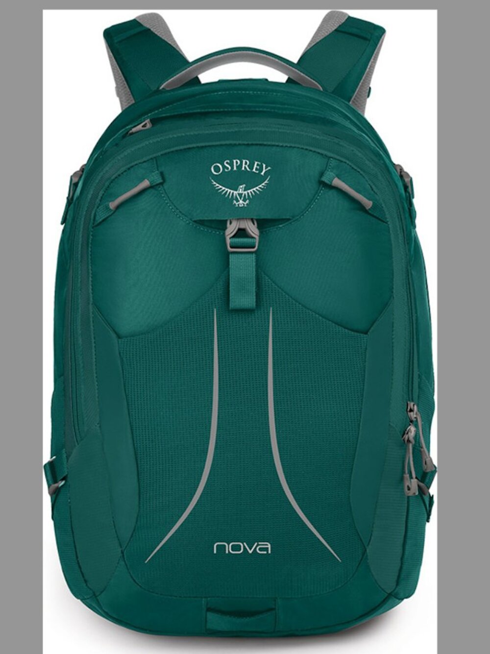 Osprey Nova Backpack Teal Green Laptop Travel Daypack Hiking Bag